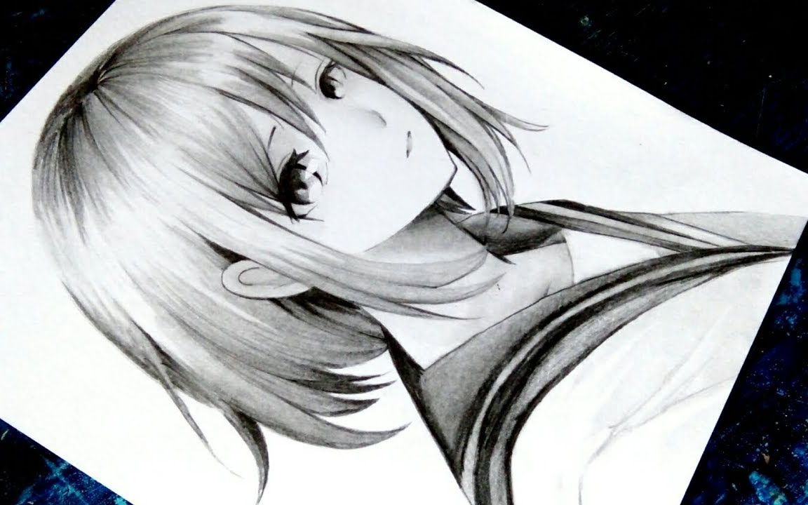 Vẽ tranh anime chibi đẹp dễ thương bằng bút chì đơn giản nhất